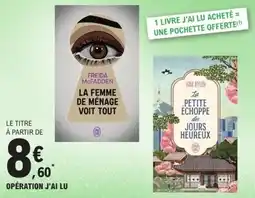 E.Leclerc Opération j'ai lu offre