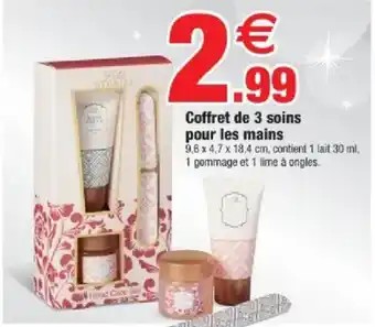 Bazarland Coffret de 3 soins pour les mains offre
