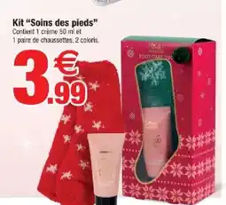 Bazarland Kit "Soins des pieds" offre
