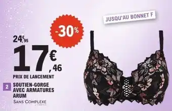 E.Leclerc Soutien-gorge avec armatures arum offre