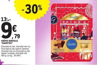 E.Leclerc Crêpes dentelle gavottes offre
