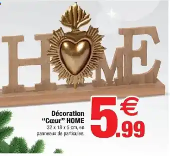 Bazarland HOME Décoration "Cœur" offre