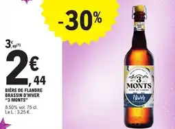 E.Leclerc Bière de flandre brassin d'hiver 3 monts offre