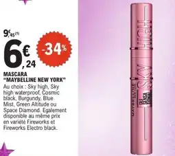 E.Leclerc Mascara maybelline new york offre