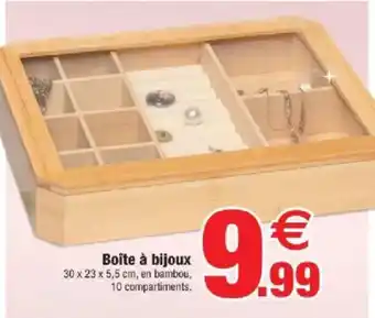 Bazarland Boîte à bijoux offre