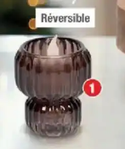 Bazarland Le bougeoir double utilisation offre