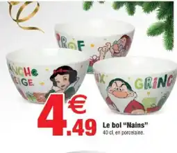 Bazarland Le bol Nains offre