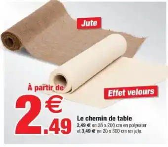 Bazarland Le chemin de table offre