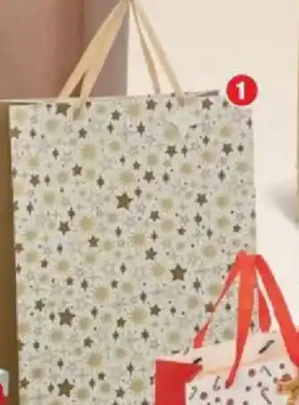 Bazarland Le sac cadeau "Noël étoilé" offre