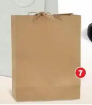 Bazarland Le sac cadeau kraft offre