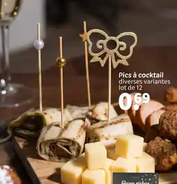 Wibra Pics à cocktail offre