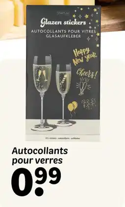 Wibra Autocollants pour verres offre