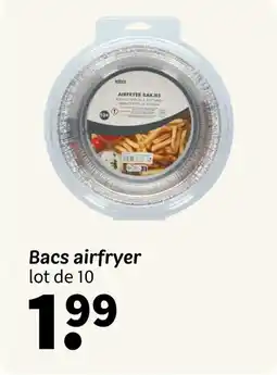 Wibra Bacs airfryer offre