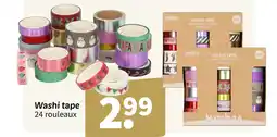 Wibra Washi tape offre