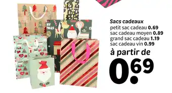 Wibra Sacs cadeaux offre
