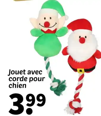 Wibra Jouet avec corde pour chien offre