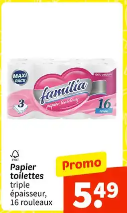 Wibra Papier toilettes offre