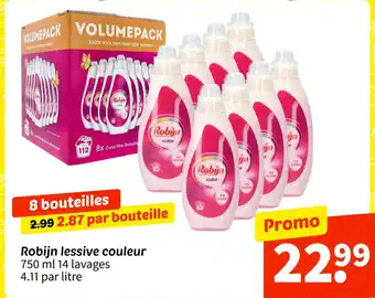 Wibra Robijn lessive couleur offre