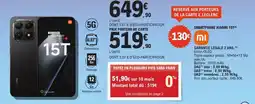 E.Leclerc Smartphone xiaomi 15t offre