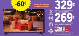 E.Leclerc Tv led 43ua7300 43" pouces offre