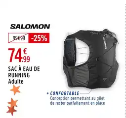 Intersport Salomon sac à eau de running offre