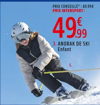 Intersport Anorak de ski offre