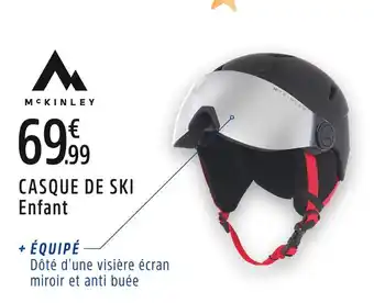 Intersport Mckinley casque de ski enfant offre
