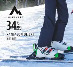Intersport Mckinley pantalon de ski enfant offre