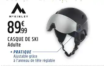Intersport Mckinley casque de ski adulte offre