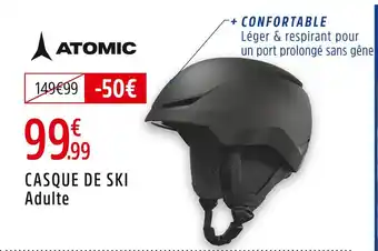 Intersport Atomic casque de ski adulte offre
