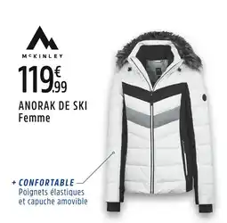 Intersport Mckinley anorak de ski femme offre