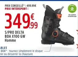 Intersport Salomon s/pro delta boa x100 gw homme offre