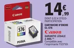 E.Leclerc Cartouche d'encre cl-576 canon offre