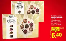 Lidl Nestlé - les recettes d'ateliers bouchées offre