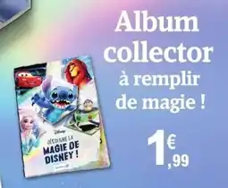 E.Leclerc Album collector à remplir de magie offre