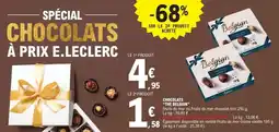 E.Leclerc Chocolats the belgian offre