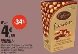 E.Leclerc Chocolats caffarel offre