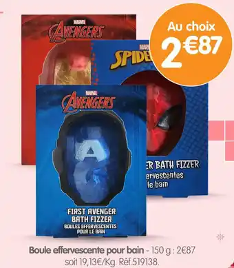 Irrijardin Boule effervescente pour bain offre