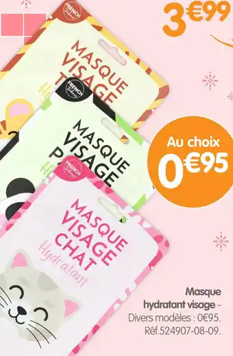 Irrijardin Masque hydratant visage offre