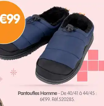 Irrijardin Pantoufles Homme offre