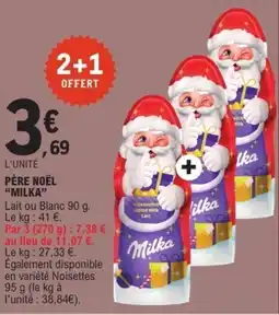 E.Leclerc Père noël milka offre