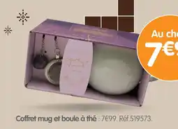 Irrijardin Coffret mug et boule à thé offre