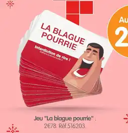 Irrijardin Jeu "La blague pourrie" offre