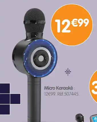 Irrijardin Micro Karaoké offre