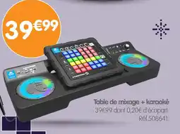 Irrijardin Table de mixage + karaoké offre