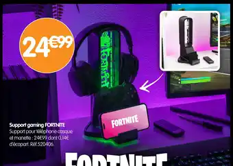 Irrijardin FORTNITE Support gaming offre