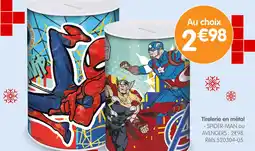 Irrijardin SPIDER-MAN Tirelerie en métal offre