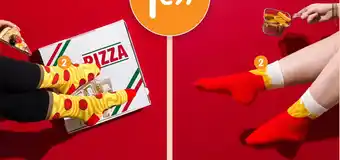 Irrijardin Paire de chaussettes motif fast-food offre