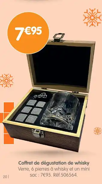 Irrijardin Coffret de dégustation de whisky offre