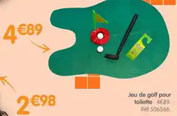 Irrijardin Jeu de golf pour toilette offre